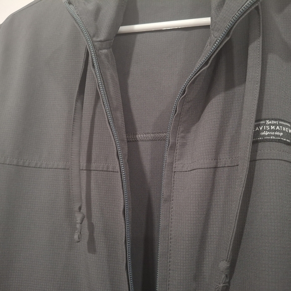 Travis Marhew Men's Dark Gray Zip-Up Hoodie Size S - Picture 6 of 6